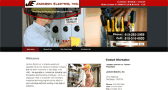 Desktop Screenshot of jacksonelectricinc.com